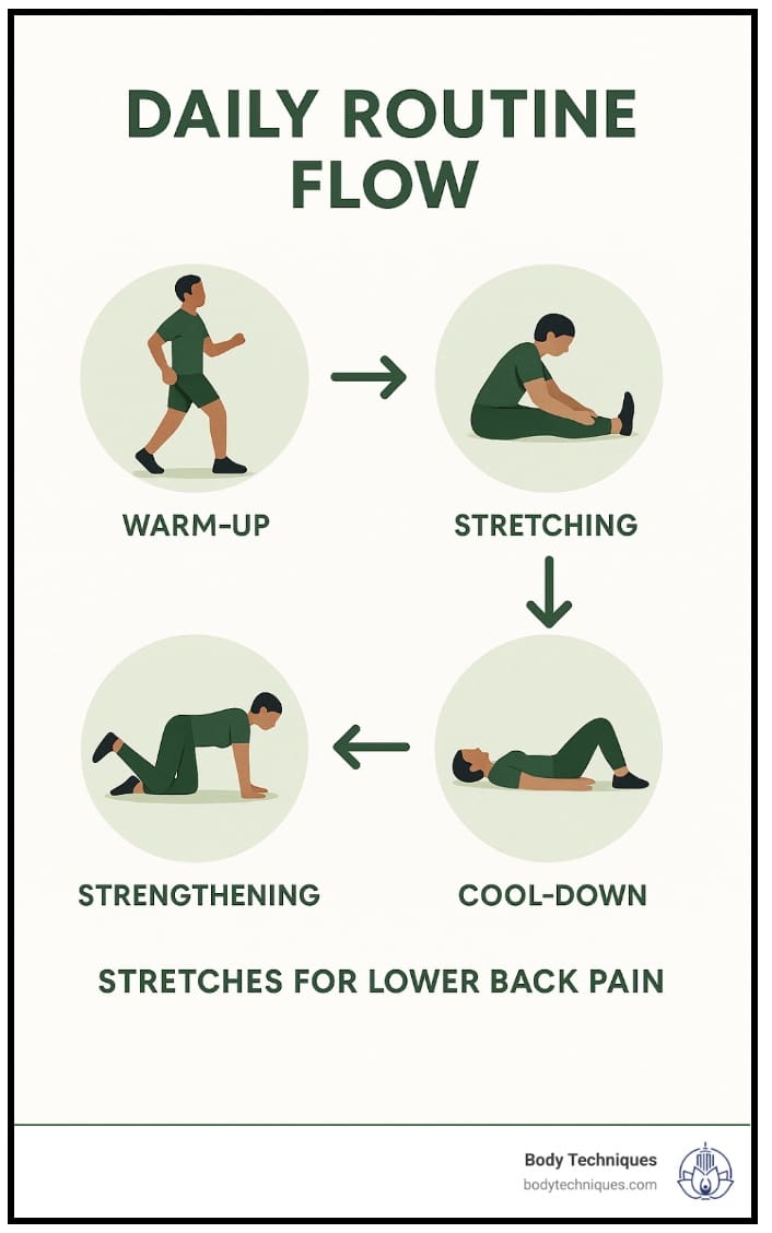 stretches for lower back pain